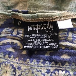 Breeze Wrapsody baby wrap/baby carrier
